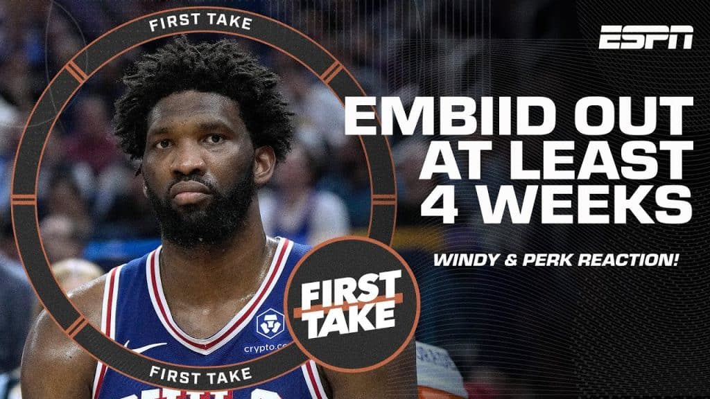 Philadelphia 76ers' Joel Embiid will undergo a knee procedure and will be out for at least four weeks - HQZ Philadelphia 76ers' Joel Embiid will undergo a knee procedure and will be out for at least four weeks