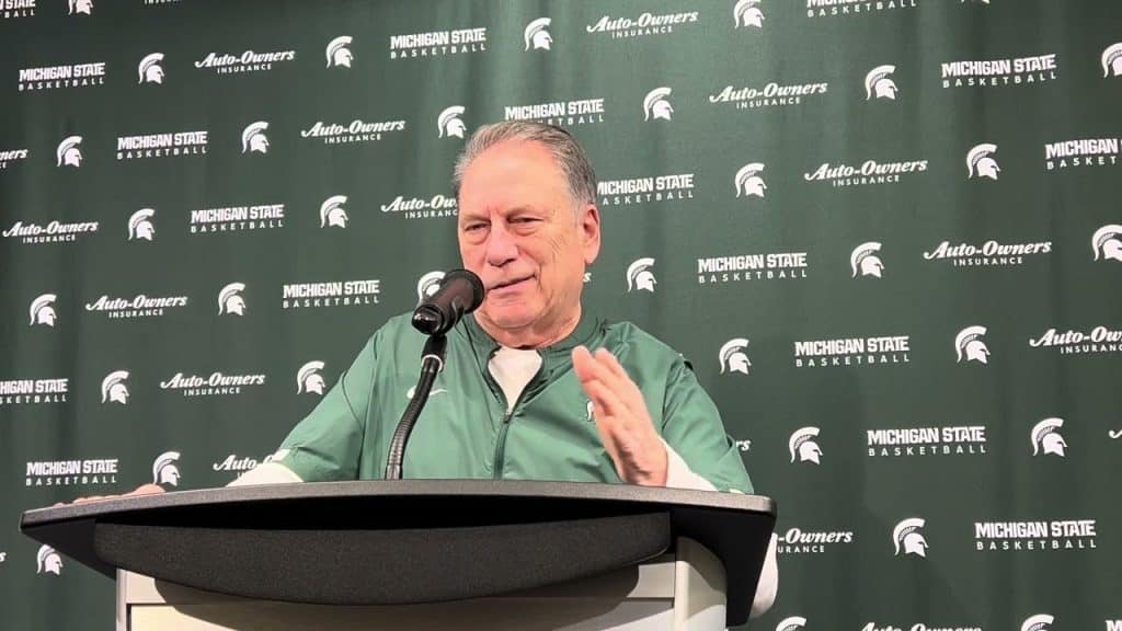 Spartans coach Tom Izzo Pre-Michigan Game - HQZ Spartans coach Tom Izzo Pre-Michigan Game