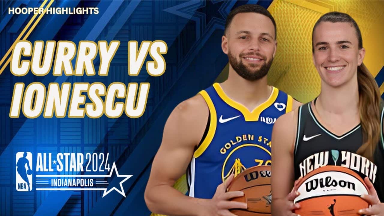 Stephen Curry vs Sabrina Ionescu 3 Point Contest - HQZ Stephen Curry vs Sabrina Ionescu 3 Point Contest