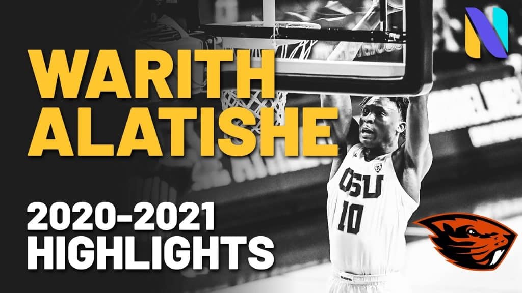 Warith Alatishe Oregon State Beavers 2020-2021 Highlights - HQZ Warith Alatishe Oregon State Beavers 2020-2021 Highlights
