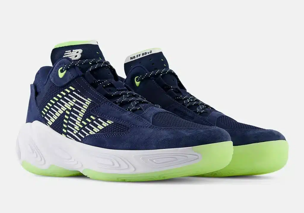 New Balance Fresh Foam BB v2 "Navy/Green" - HQZ New Balance Fresh Foam BB v2 "Navy/Green"