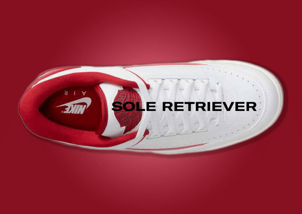 Air Jordan 2/3 White Varsity Red - HQZ