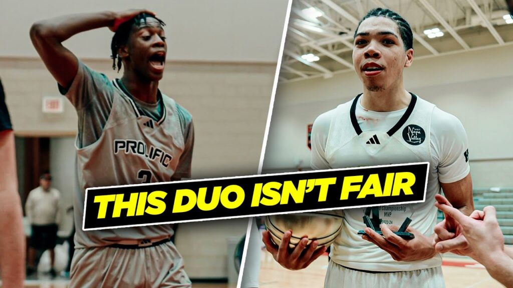 AJ Dybantsa & Tyran Stokes Make GS History