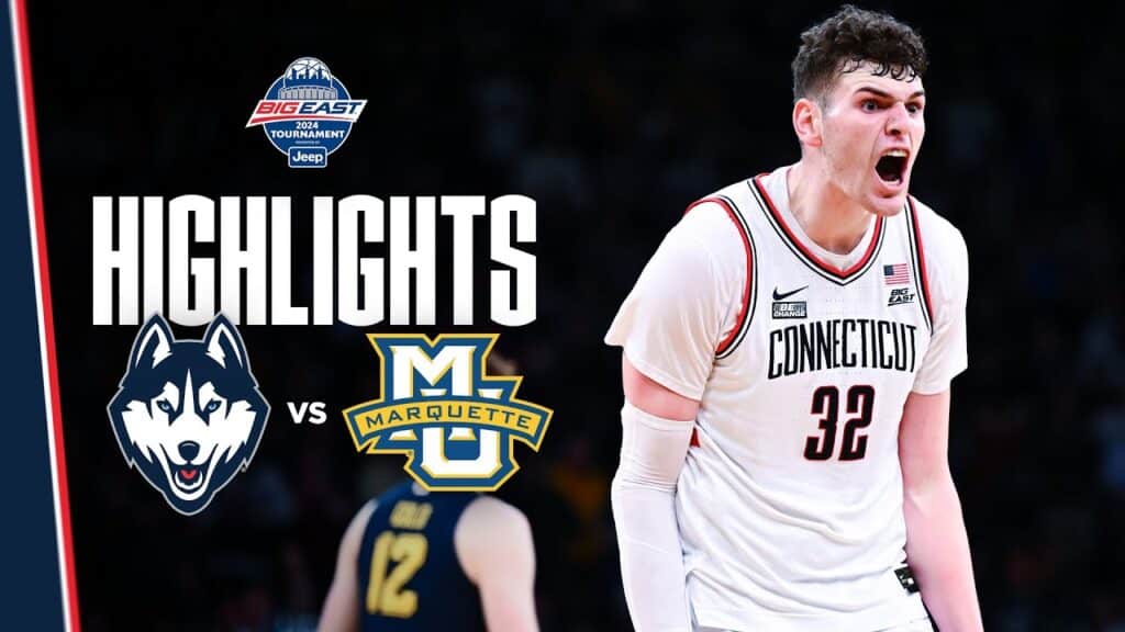 BIG EAST Championship No. 2 UConn Men's Basketball vs. Marquette - HQZ BIG EAST Championship | No. 2 UConn Men's Basketball vs. Marquette