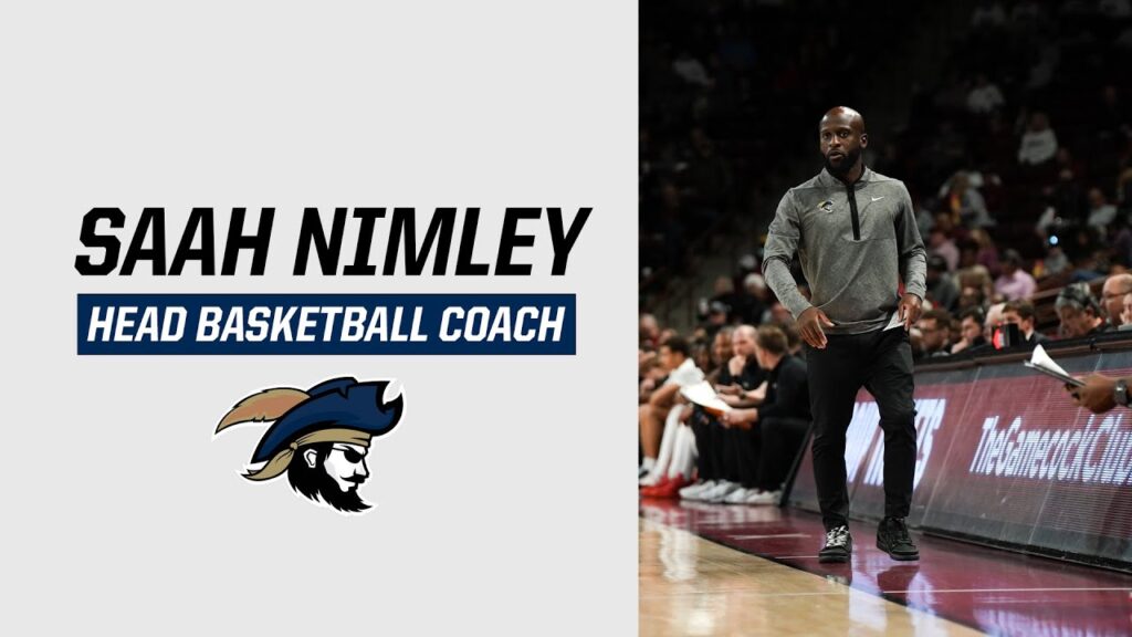 Charleston Southern introduced Saah Nimley as its new head men's basketball coach - HQZ Charleston Southern introduced Saah Nimley as its new head men's basketball coach