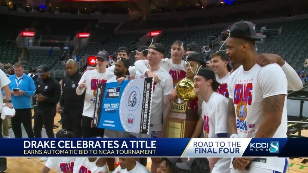 Drake back to NCAAs after topping Indiana State 84-80 in MVC - HQZ Drake back to NCAAs after topping Indiana State 84-80 in MVC