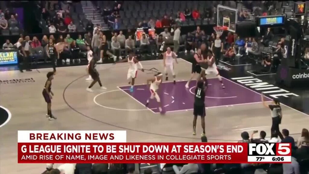 G League Ignite to be shut down at end of season