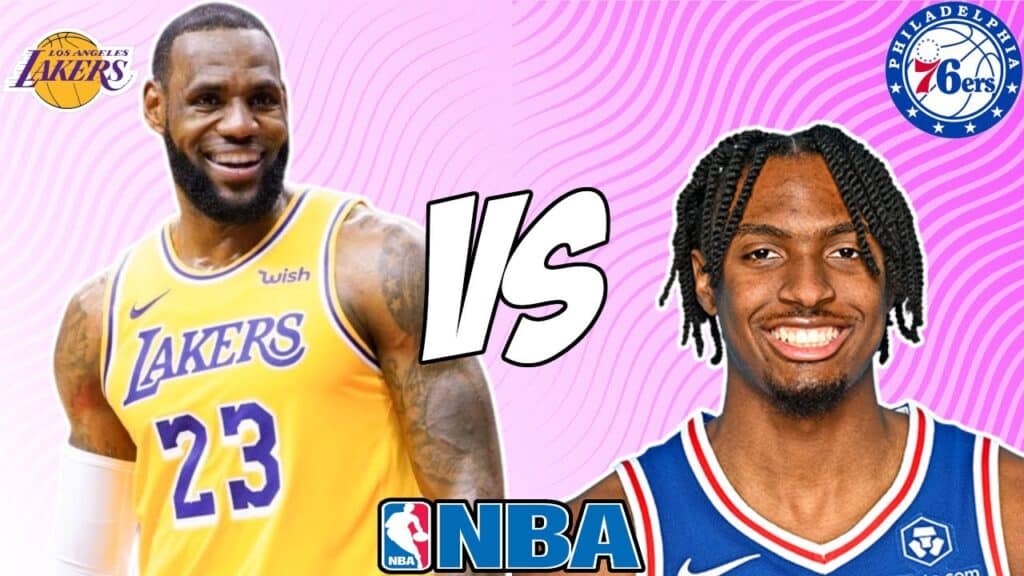 Los Angeles Lakers vs Philadelphia 76ers 3/22/24