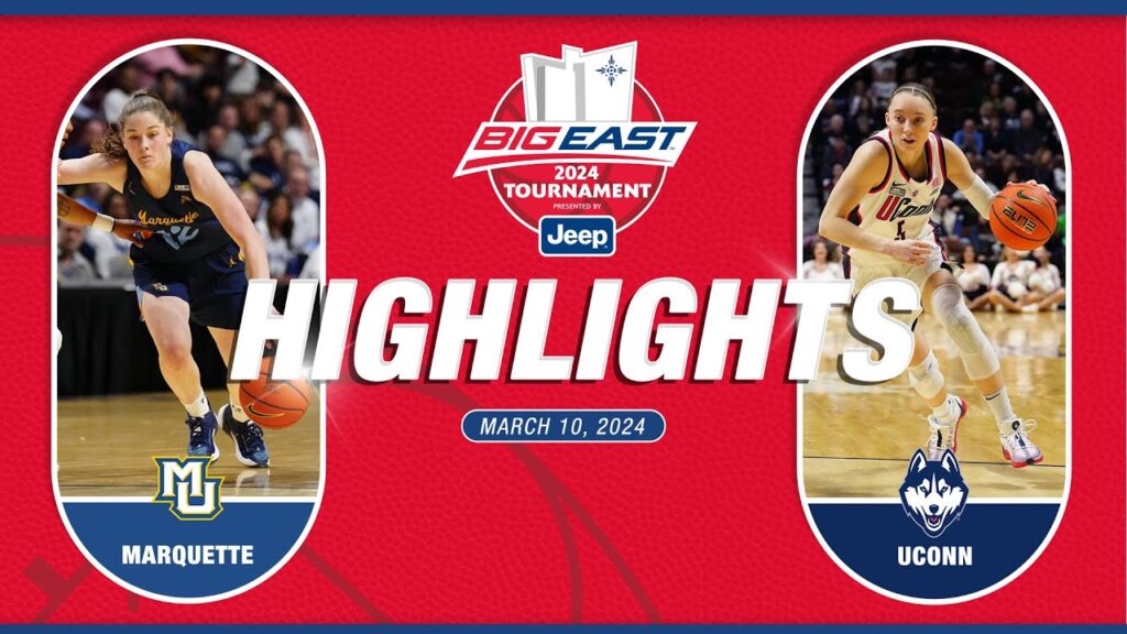 Marquette 29, UCONN 58 - HQZ Marquette 29, UCONN 58