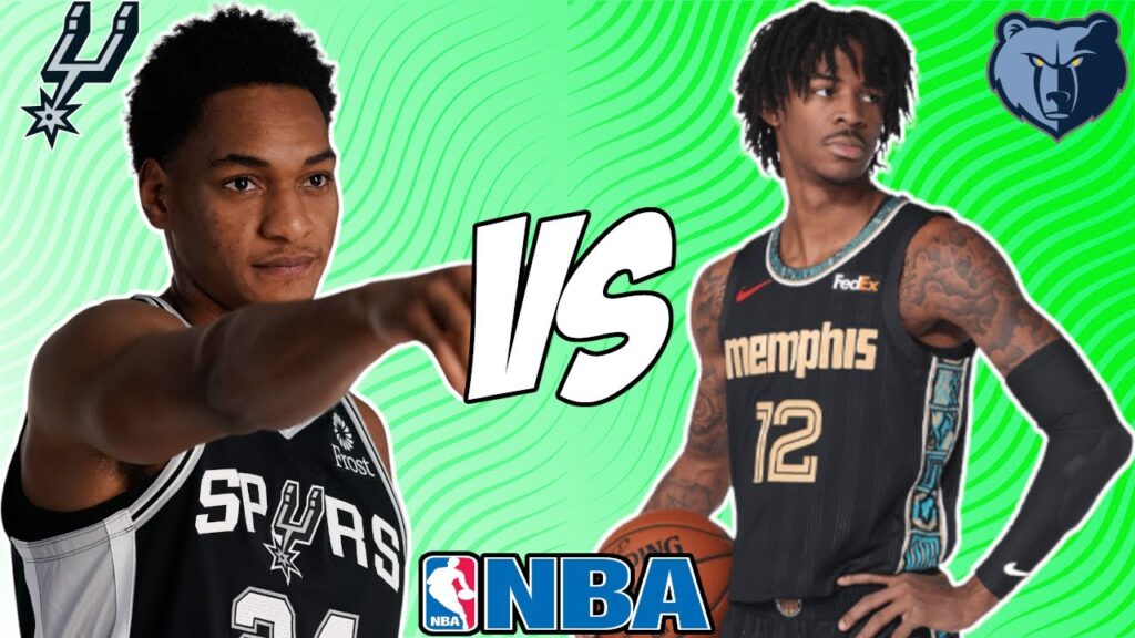 San Antonio Spurs vs Memphis Grizzlies 3/22/24