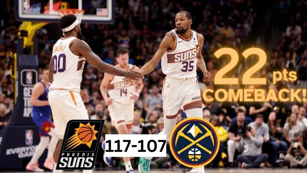 Suns vs Nuggets 117-107 Durant & Beal DOMINATE in OT - HQZ Suns vs Nuggets 117-107: Durant & Beal DOMINATE in OT