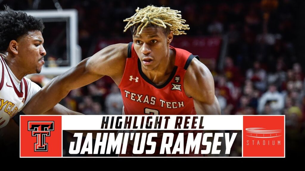 Texas Tech G Jahmi'us Ramsey Highlight Reel - 2019-20 Season