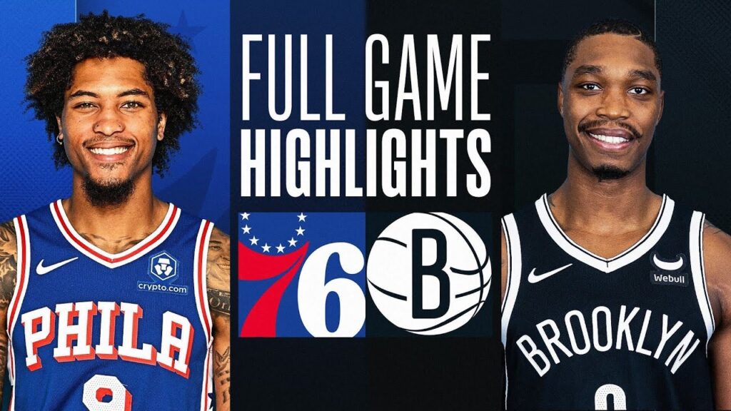 The Brooklyn Nets defeated the Philidelphia 76ers, 112-107 as they outscored Philadelphia 32-24 in the final quarter - HQZ The Brooklyn Nets defeated the Philidelphia 76ers, 112-107 as they outscored Philadelphia 32-24 in the final quarter