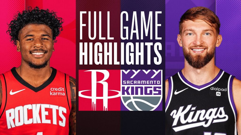 The Houston Rockets defeated the Sacramento Kings, 112-104 - HQZ The Houston Rockets defeated the Sacramento Kings, 112-104