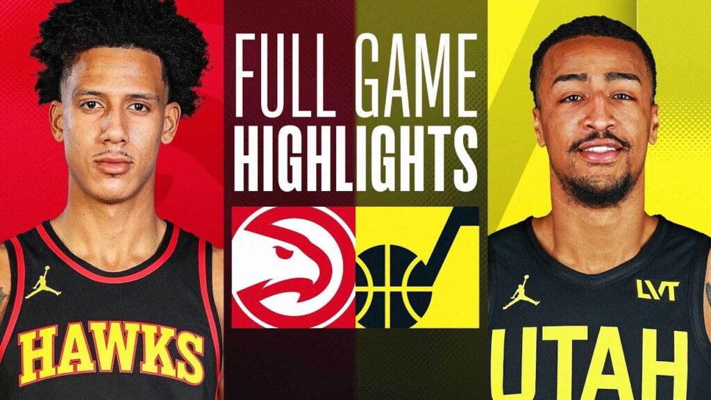 Utah Jazz defeats Atlanta Hawks, 124-122 - HQZ Utah Jazz defeats Atlanta Hawks, 124-122