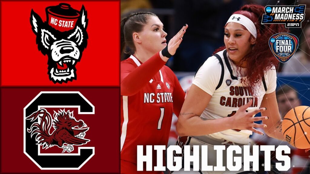 2024 Final Four: NC State Wolfpack vs. South Carolina Gamecocks