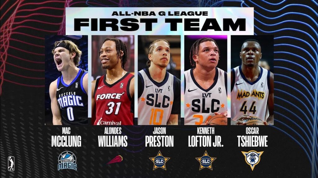 Best Of 2023-24 All-NBA G League First Team