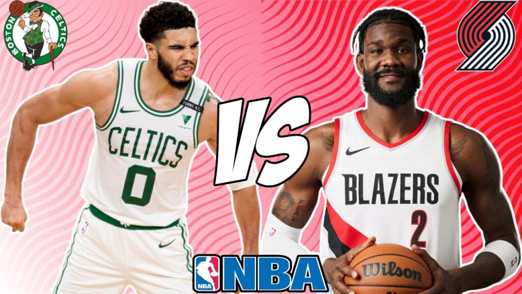 Boston Celtics vs Portland Trail Blazers 4/7/24