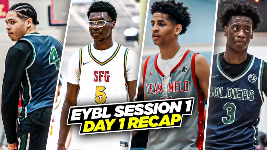 Bryce James & Kiyan Anthony 2024 EYBL Debut