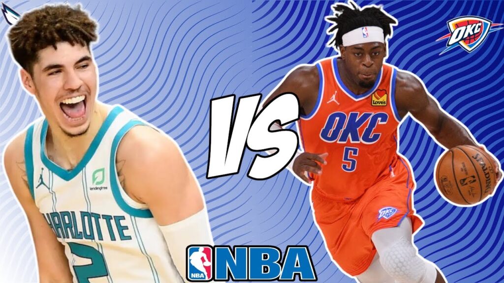 Charlotte Hornets vs Oklahoma City Thunder - HQZ Charlotte Hornets vs Oklahoma City Thunder 4/7/24
