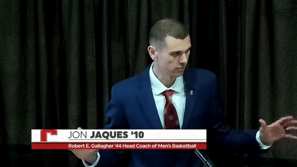 Introduction of Jon Jaques '10, The Robert E. Gallagher '44 Head Coach of Cornell Men's Basketball