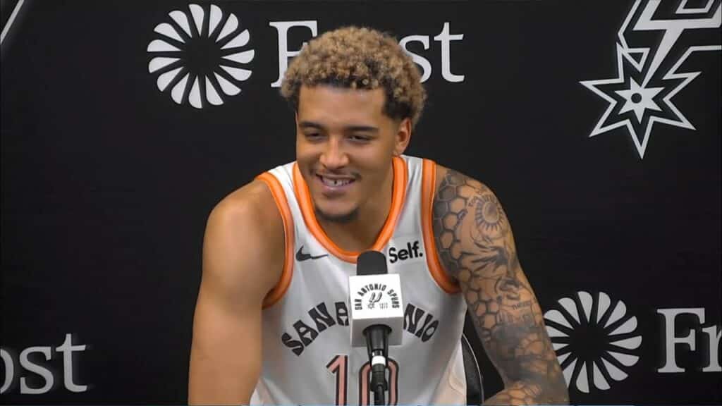 Jeremy Sochan PostGame Interview Phoenix Suns vs San Antonio Spurs - HQZ Jeremy Sochan PostGame Interview | Phoenix Suns vs San Antonio Spurs