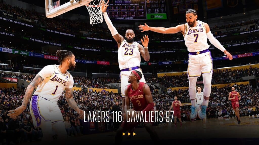 Lakers 116, Cavaliers 97 Lakers get 9th win in last 10 games - HQZ Lakers 116, Cavaliers 97: Lakers get 9th win in last 10 games