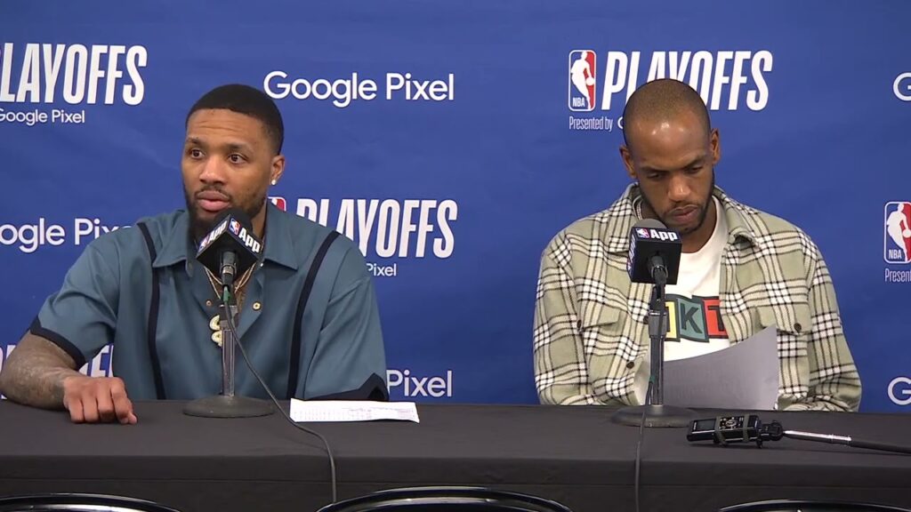 Milwaukee Bucks guard Damian Lillard discusses knee, Achilles injuries after Game 3 loss in Indy