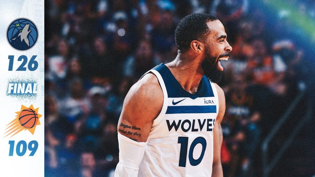 Minnesota Timberwolves Defeat Phoenix Suns In GAME 3, 126-109 - HQZ Minnesota Timberwolves Defeat Phoenix Suns In GAME 3, 126-109