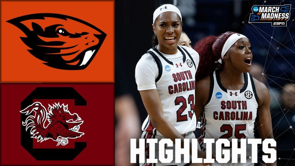 NCAA Tournament Elite 8: Oregon State Beavers vs. South Carolina Gamecocks