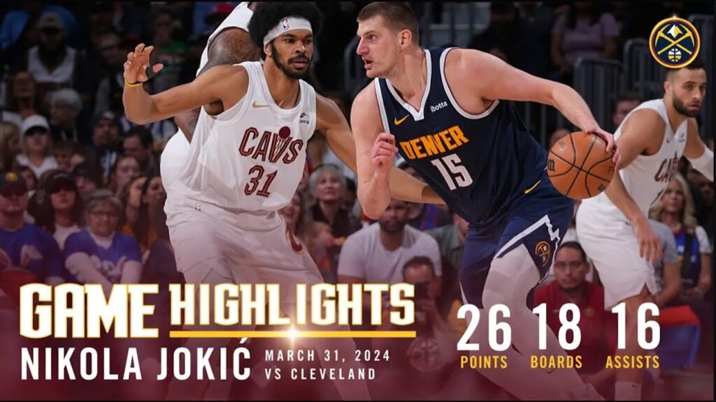 Nikola Jokić Records 23rd Triple-Double Of The Season