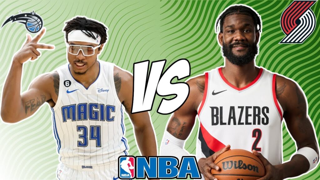 Orlando Magic vs Portland Trail Blazers - HQZ Orlando Magic vs Portland Trail Blazers 4/1/24