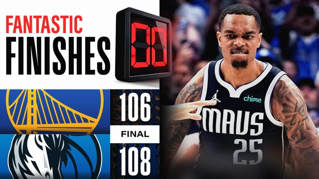 P.J. Washington gets the layup to fall with 4.5 seconds remaining in regulation to lift the Dallas Mavericks over the Golden State Warriors, 108-106 - HQZ P.J. Washington gets the layup to fall with 4.5 seconds remaining in regulation to lift the Dallas Mavericks over the Golden State Warriors, 108-106