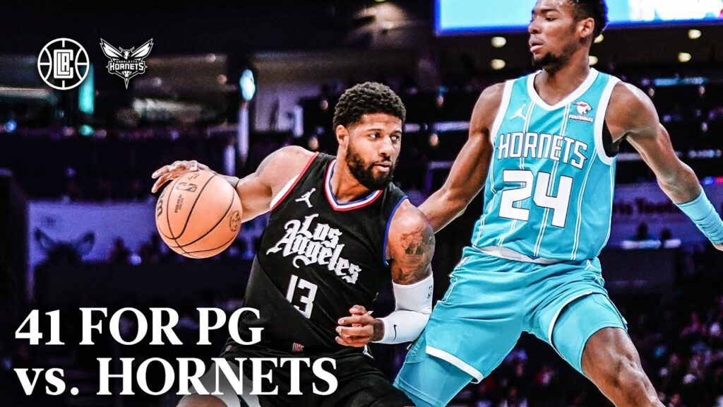 Paul George Is on Fire 41PTS vs. Hornets - HQZ Paul George Is on Fire 41PTS vs. Hornets