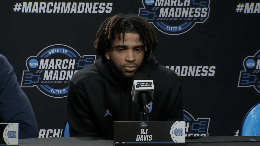 RJ Davis Pre-Alabama NCAA Tournament Press Conference - HQZ UNC RJ Davis | Pre-Alabama NCAA Tournament Press Conference