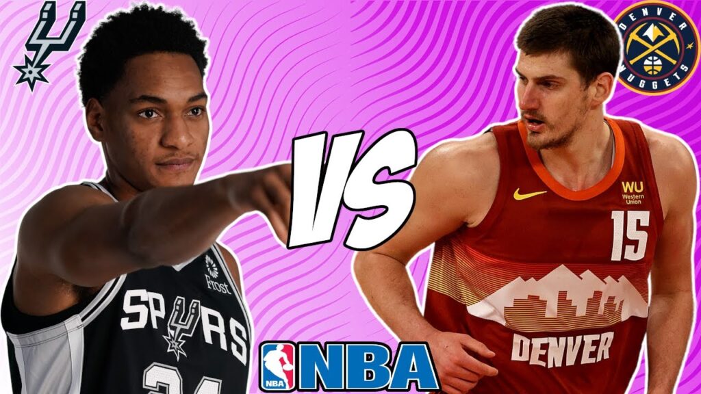 San Antonio Spurs vs Denver Nuggets 4/12/24
