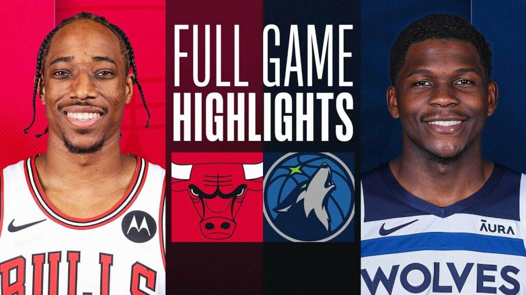 The Chicago Bulls defeated the Minnesota Timberwolves, 109-101 - HQZ The Chicago Bulls defeated the Minnesota Timberwolves, 109-101