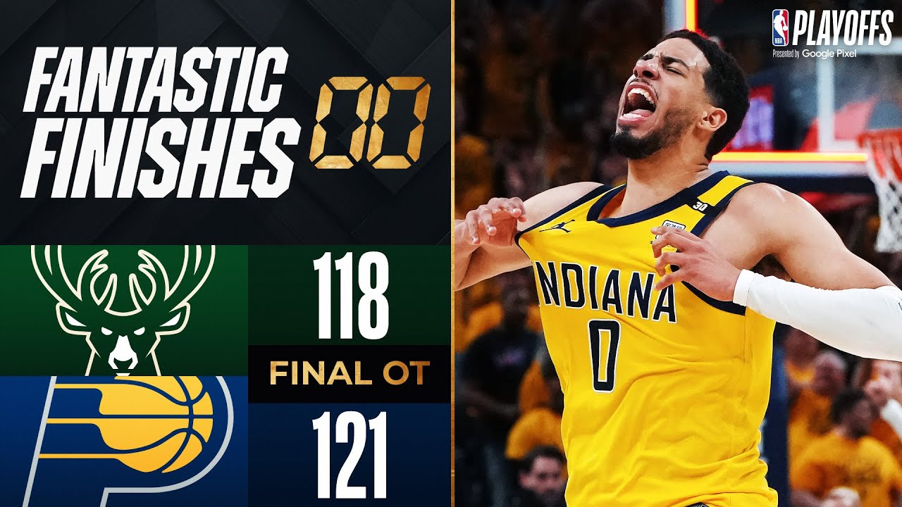 The Indiana Pacers defeated the Milwaukee Bucks, 121-118, in overtime - HQZ The Indiana Pacers defeated the Milwaukee Bucks, 121-118, in overtime