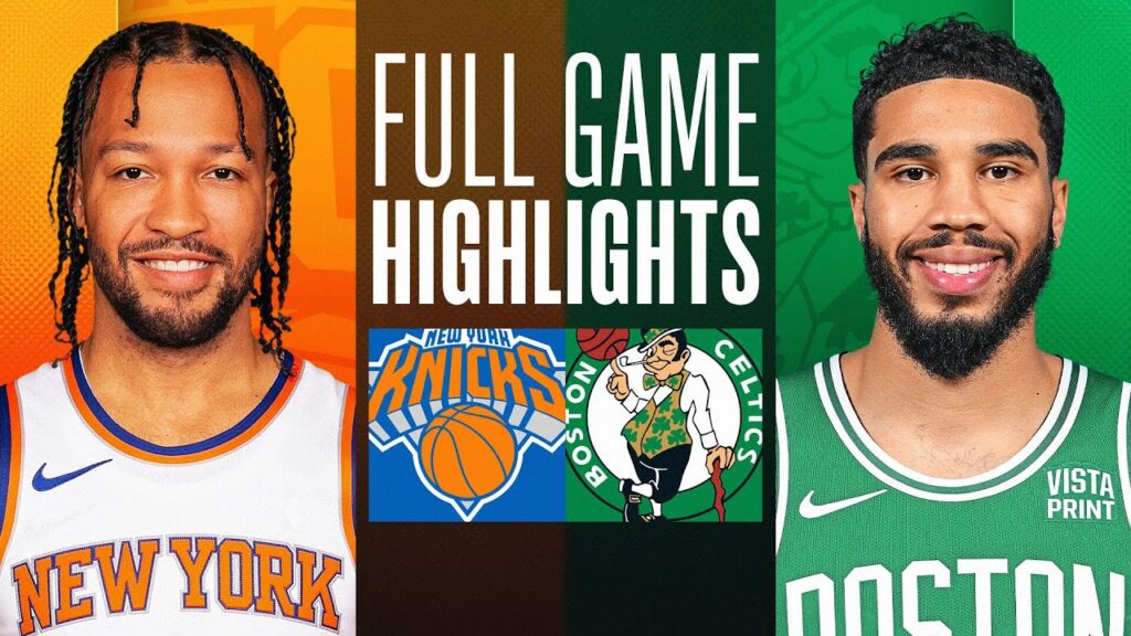 The New York Knicks defeat the Boston Celtics, 118-109