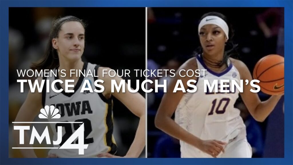 Tickets for women's college basketball Final Four twice as costly as men's