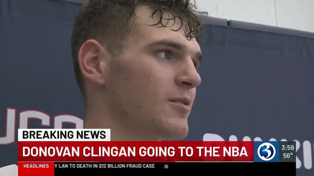 UConn's Donovan Clingan to enter NBA Draft