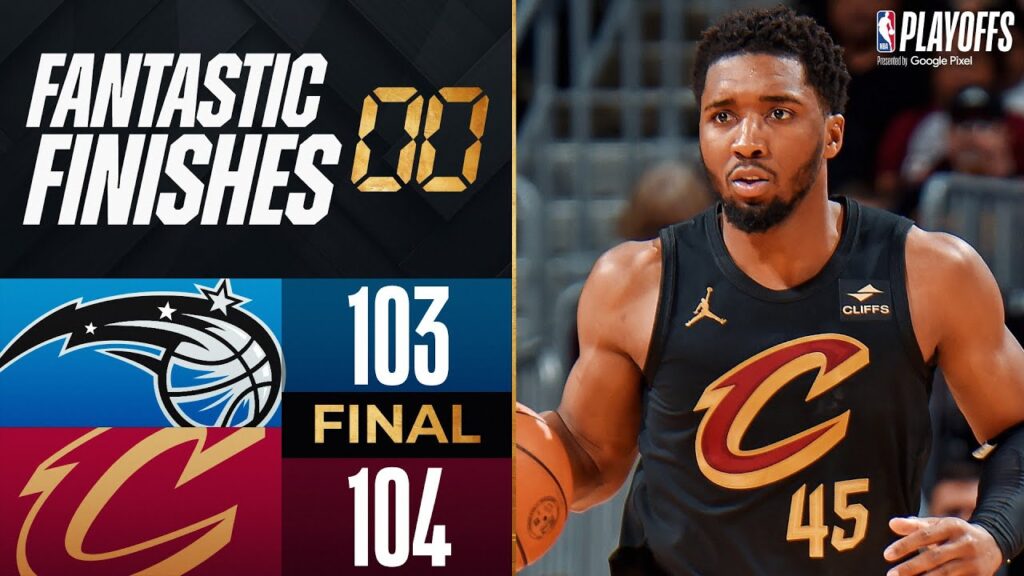 Cleveland Cavaliers defeat the Orlando Magic in Game 5, 104-103