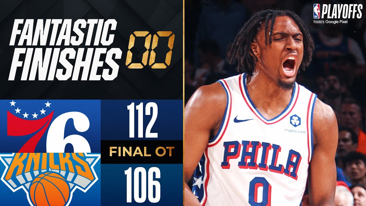 Led by Tyrese Maxey, the Philadelphia 76ers defeat the New York Knicks in Game 5, 112-106 (OT) - HQZ Led by Tyrese Maxey, the Philadelphia 76ers defeat the New York Knicks in Game 5, 112-106 (OT)