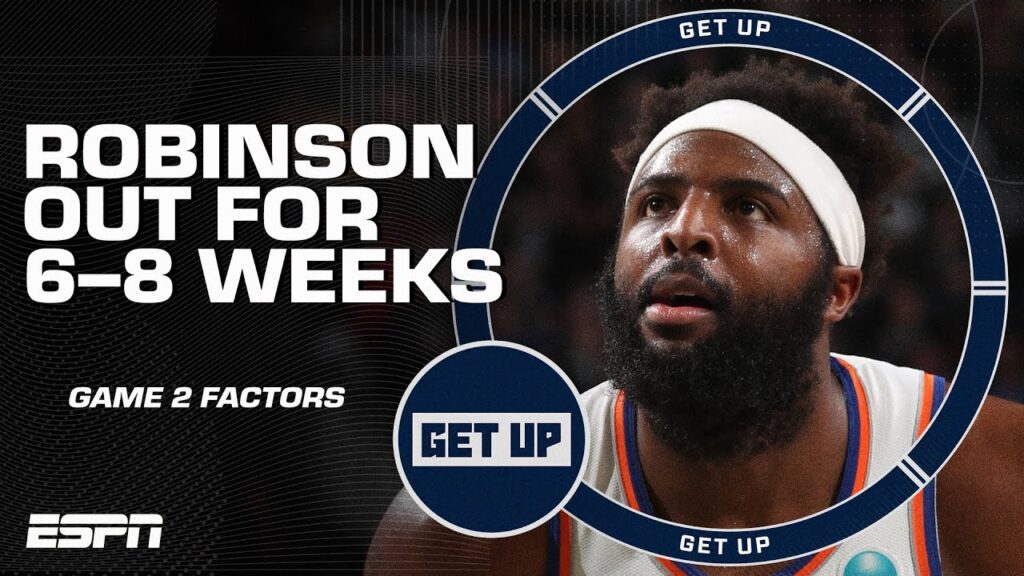 Mitchell Robinson OUT for 6-8 weeks with ankle injury