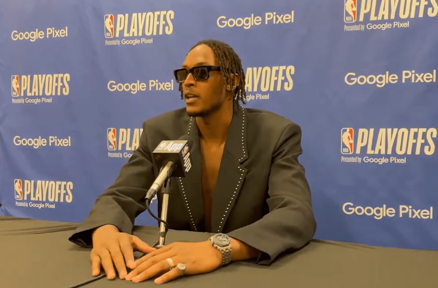 Myles Turner on Controversial Calls In Game 1 Playoffs Knicks vs Pacers - HQZ Myles Turner on Controversial Calls In Game 1 Playoffs Knicks vs Pacers