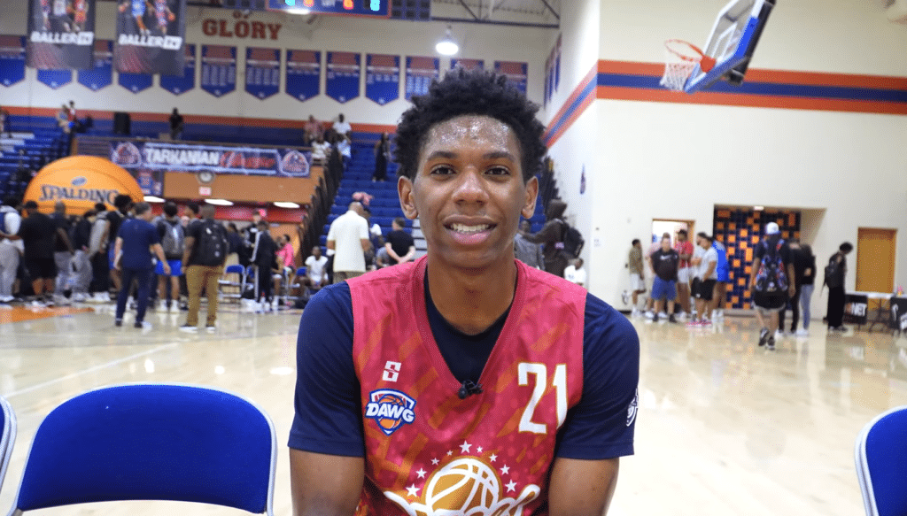 Jerry Easter at the 2024 Pangos All-American Camp