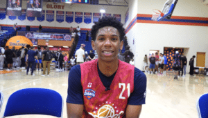 Jerry Easter - HQZ Jerry Easter at the 2024 Pangos All-American Camp