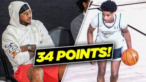 Kiyan Anthony IMPRESSED NBA Scouts Melo At NBPA Top100 Camp - HQZ Kiyan Anthony IMPRESSED NBA Scouts & Melo At NBPA Top100 Camp
