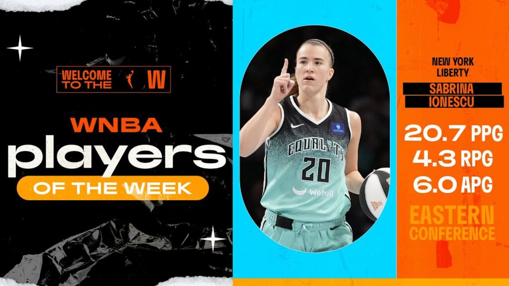 Week 3 Eastern Conference Player of the Week Sabrina Ionescu - HQZ Week 3 Eastern Conference Player of the Week: Sabrina Ionescu