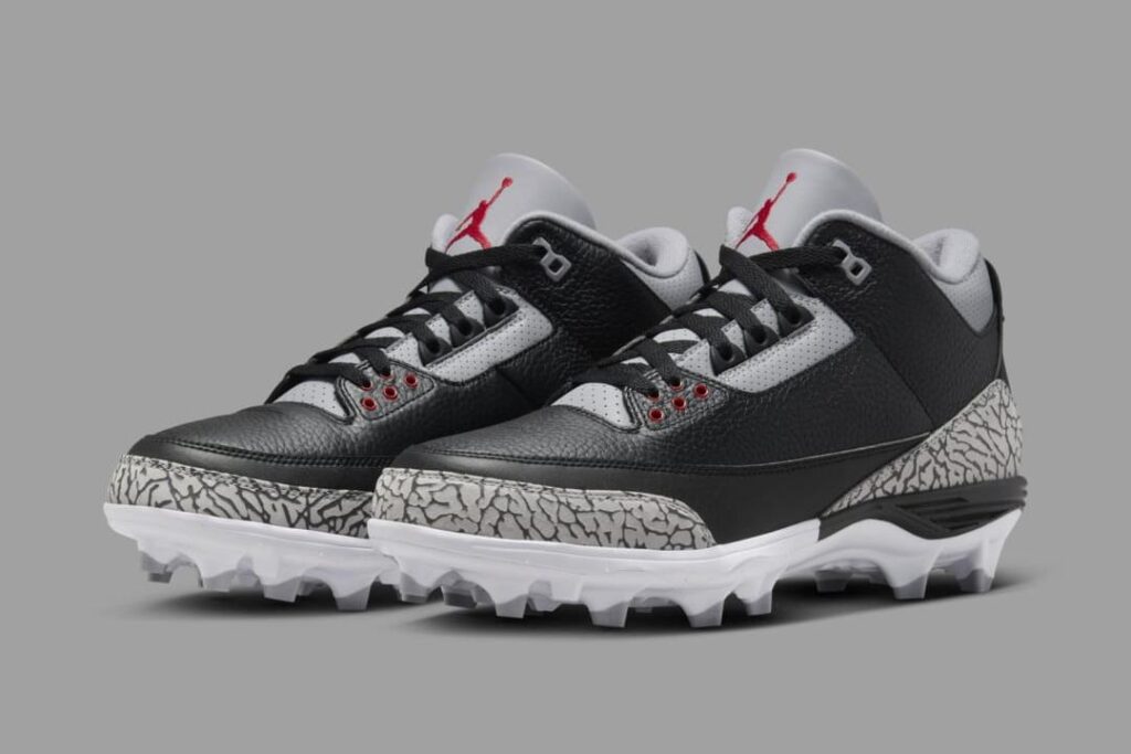 Air-Jordan-3-Football-Cleat-Black-Cement-FZ8626-001-01jpg - HQZ Air-Jordan-3-Football-Cleat-Black-Cement-FZ8626-001-01jpg